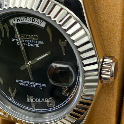 Seikojust | Daydate Arabic Deep Grey - Datejust