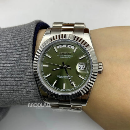 Seikojust | Daydate Dark Green - Datejust