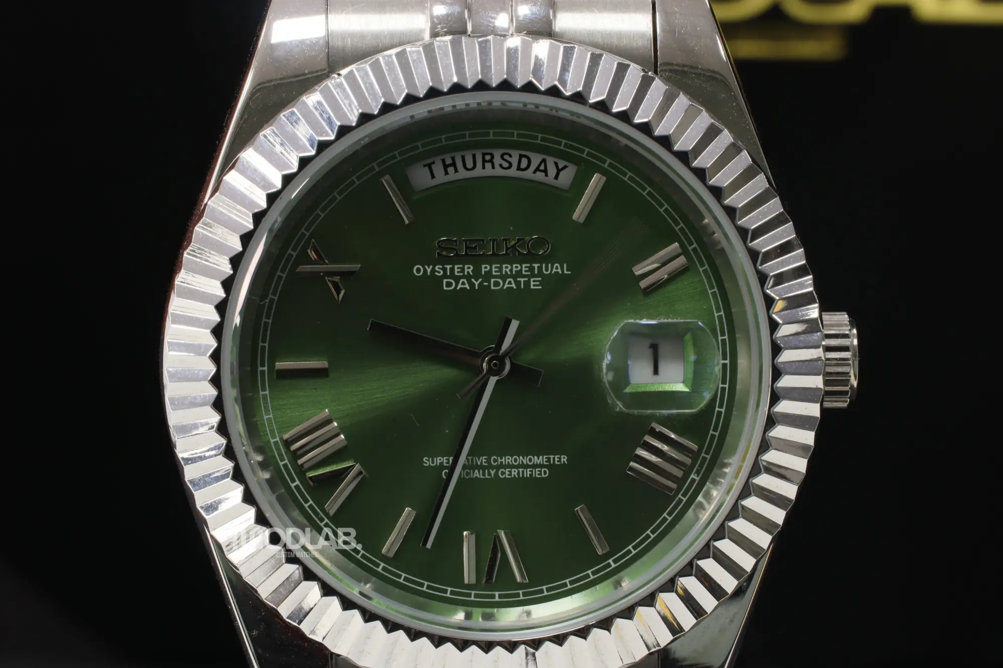 Seikojust | Daydate Green Roman - Datejust