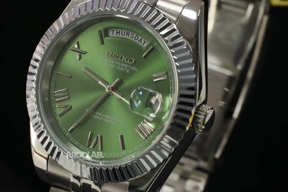 Seikojust | Daydate Green Roman - Datejust