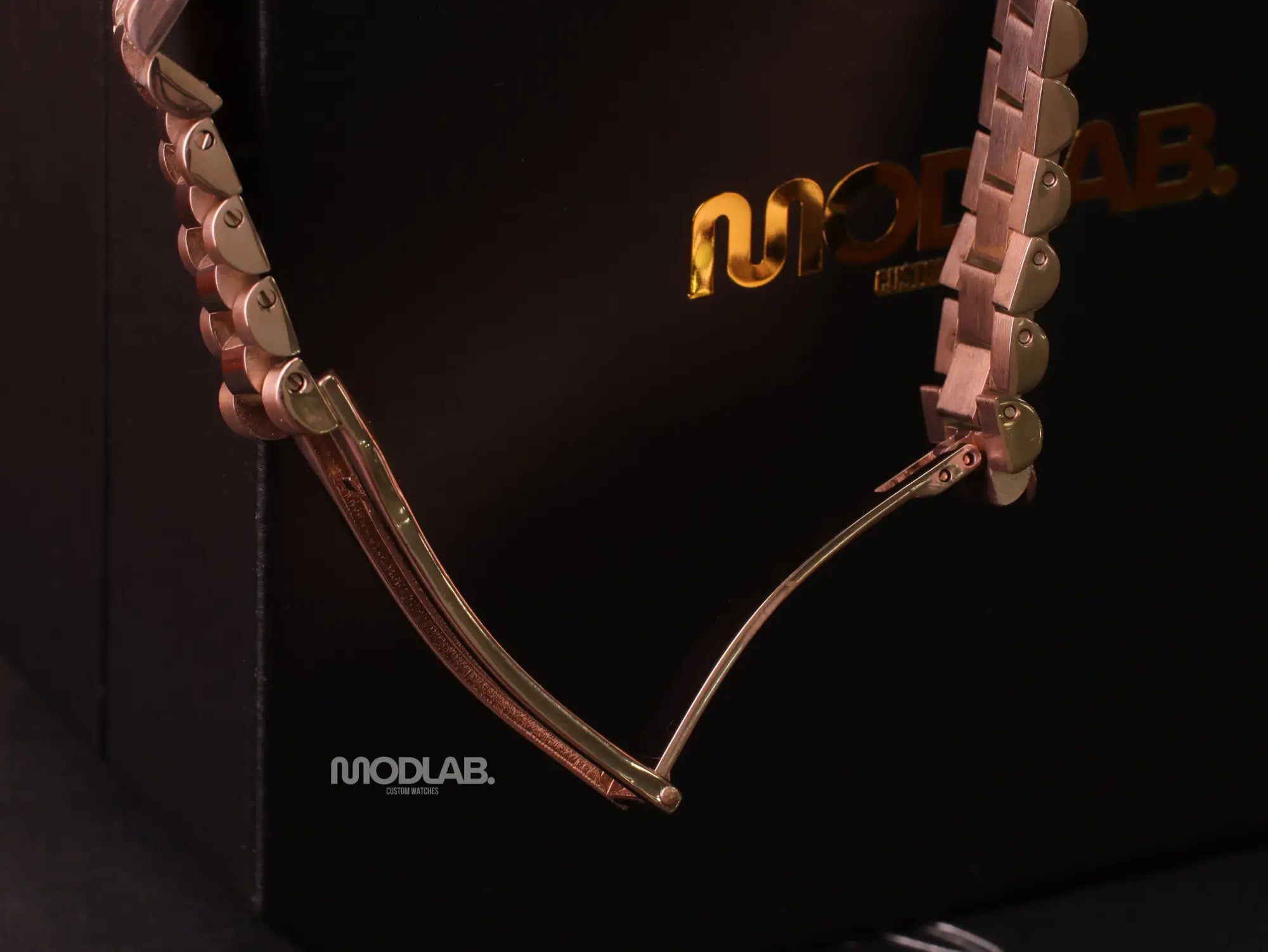 Seikojust | Daydate Rose Gold Olive Green - Datejust