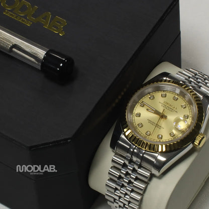 Seikojust | Gold Crystals - Datejust