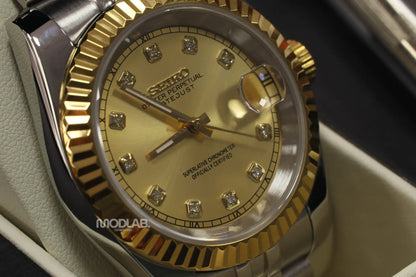 Seikojust | Gold Crystals - Datejust