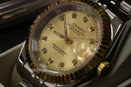 Seikojust | Gold Crystals - Datejust