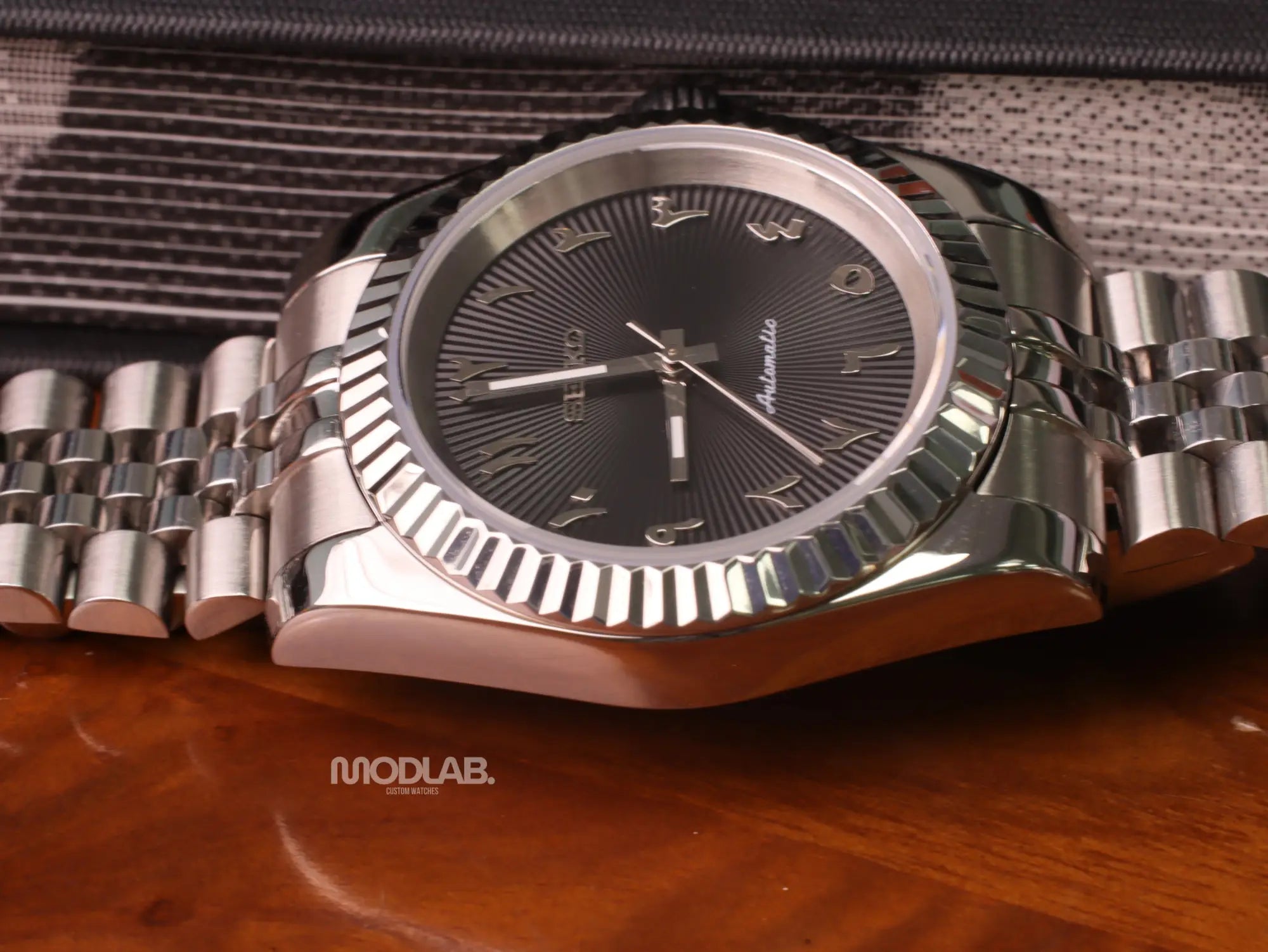 Seikojust | Grey Arabic - Datejust
