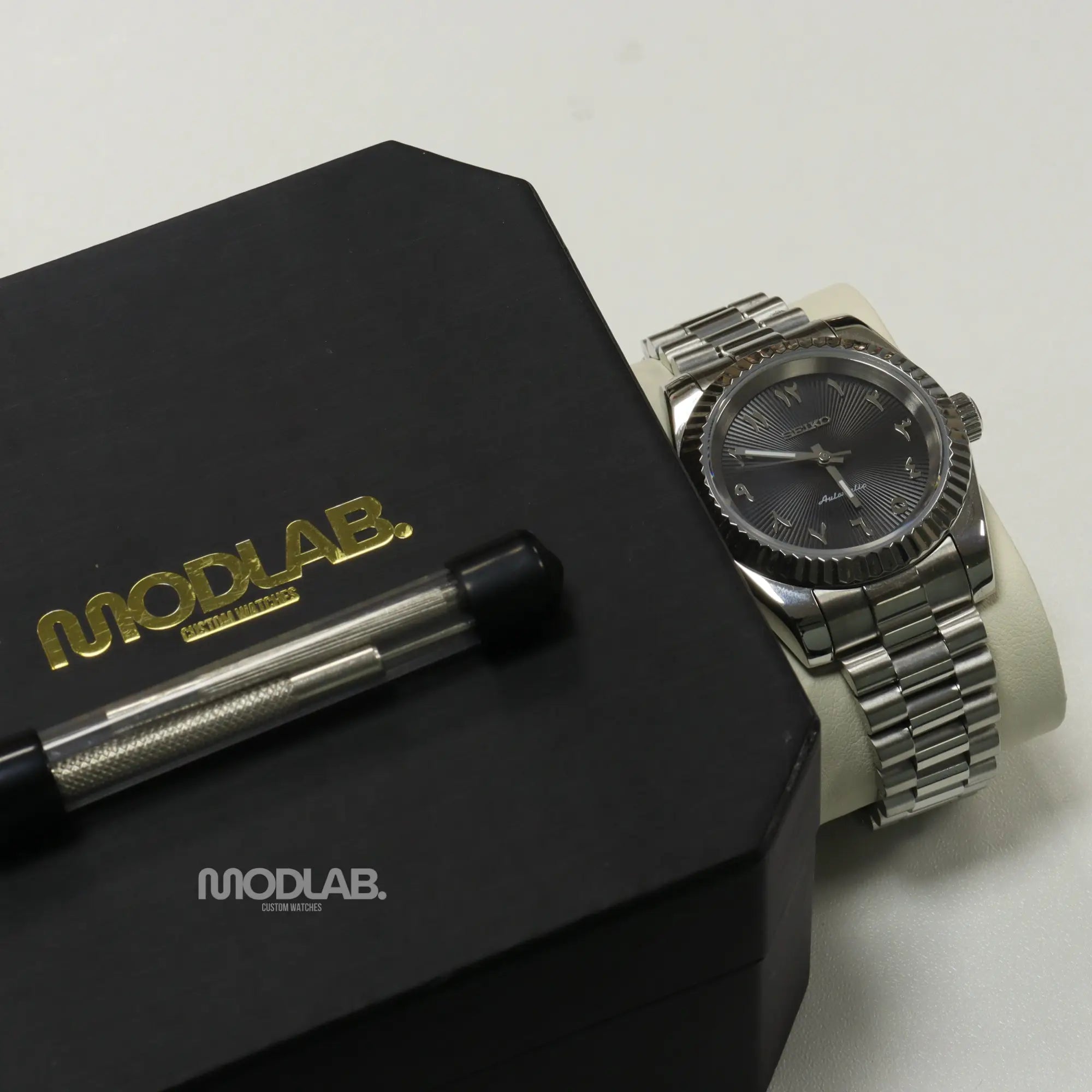 Seikojust | Grey Arabic - Datejust