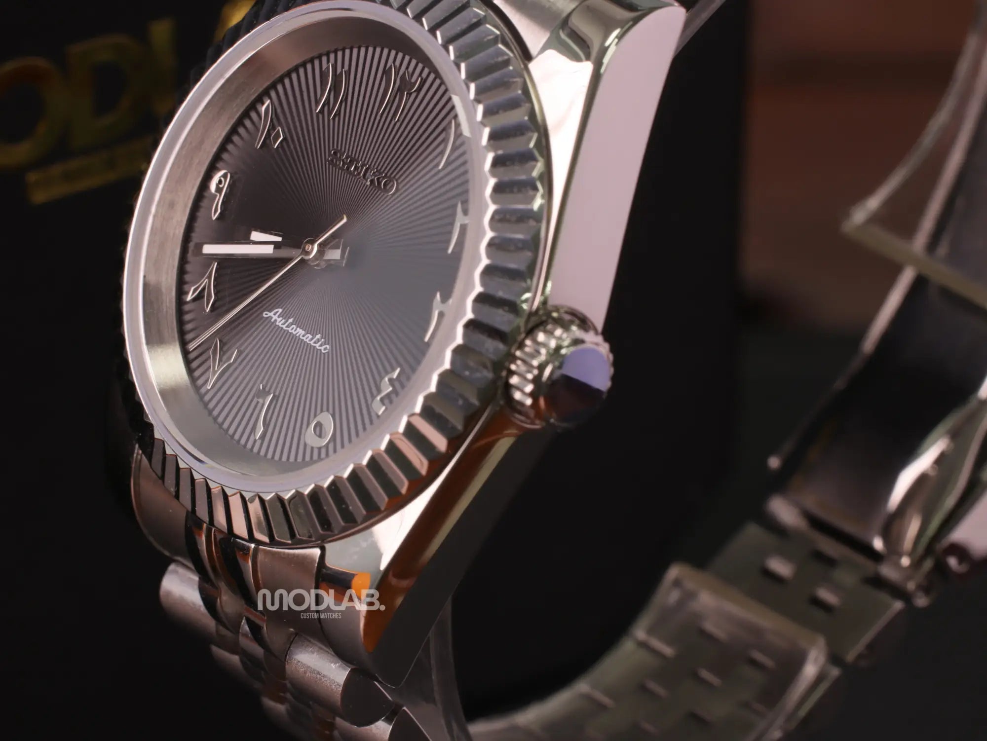 Seikojust | Grey Arabic - Datejust