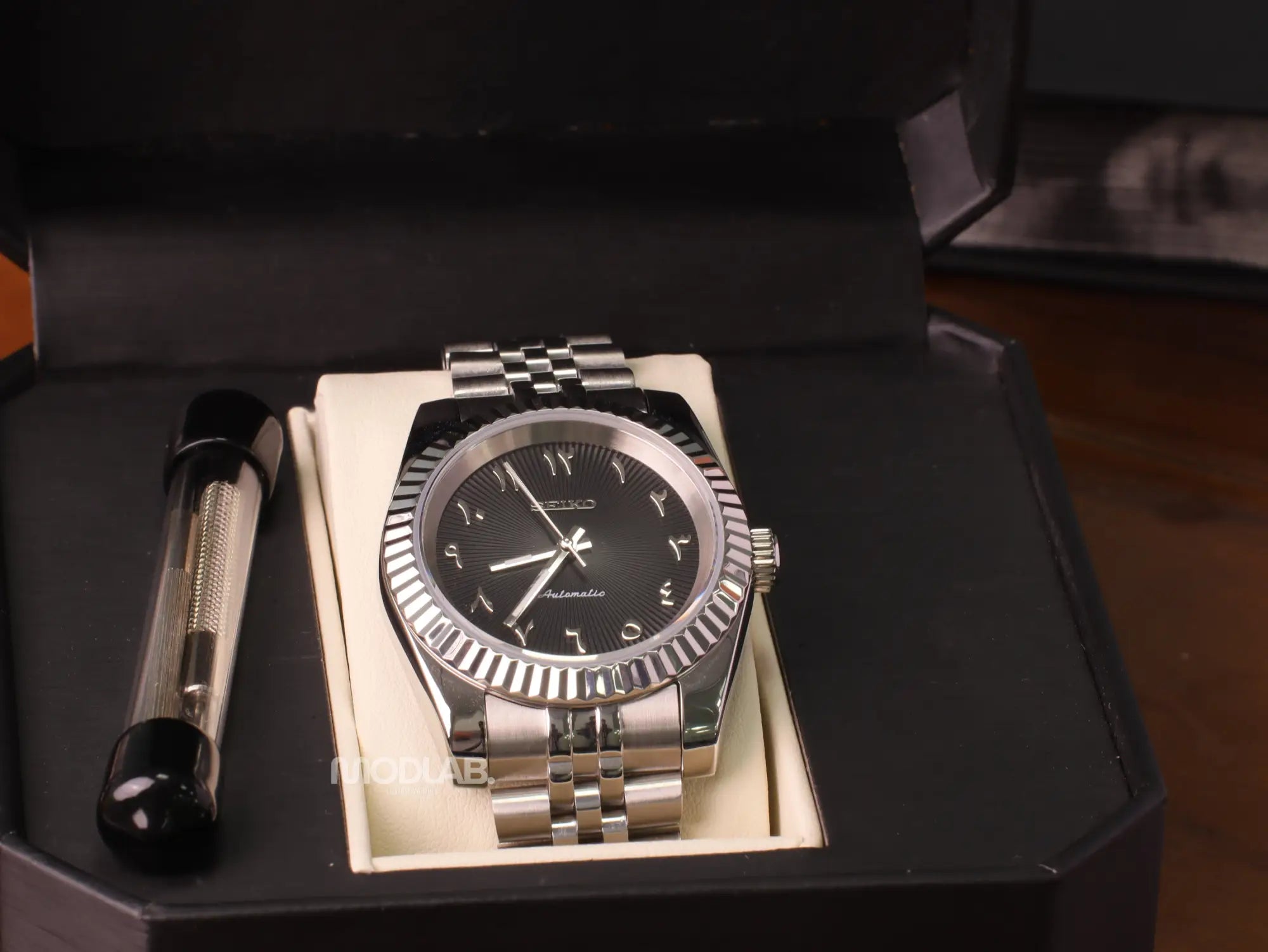 Seikojust | Grey Arabic - Datejust