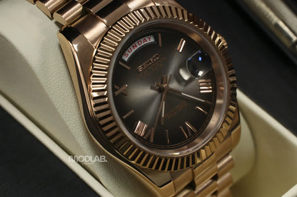 Seikojust | Grey Rose Gold Roman - Datejust