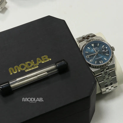 Seikojust | Land-Dweller Blue Fish - Datejust