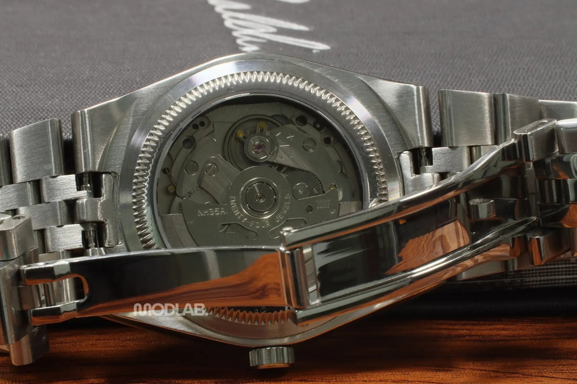 Seikojust | Land-Dweller Blue Fish - Datejust