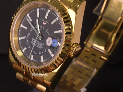 Seikojust | Sky Dweller Gold Black - Datejust