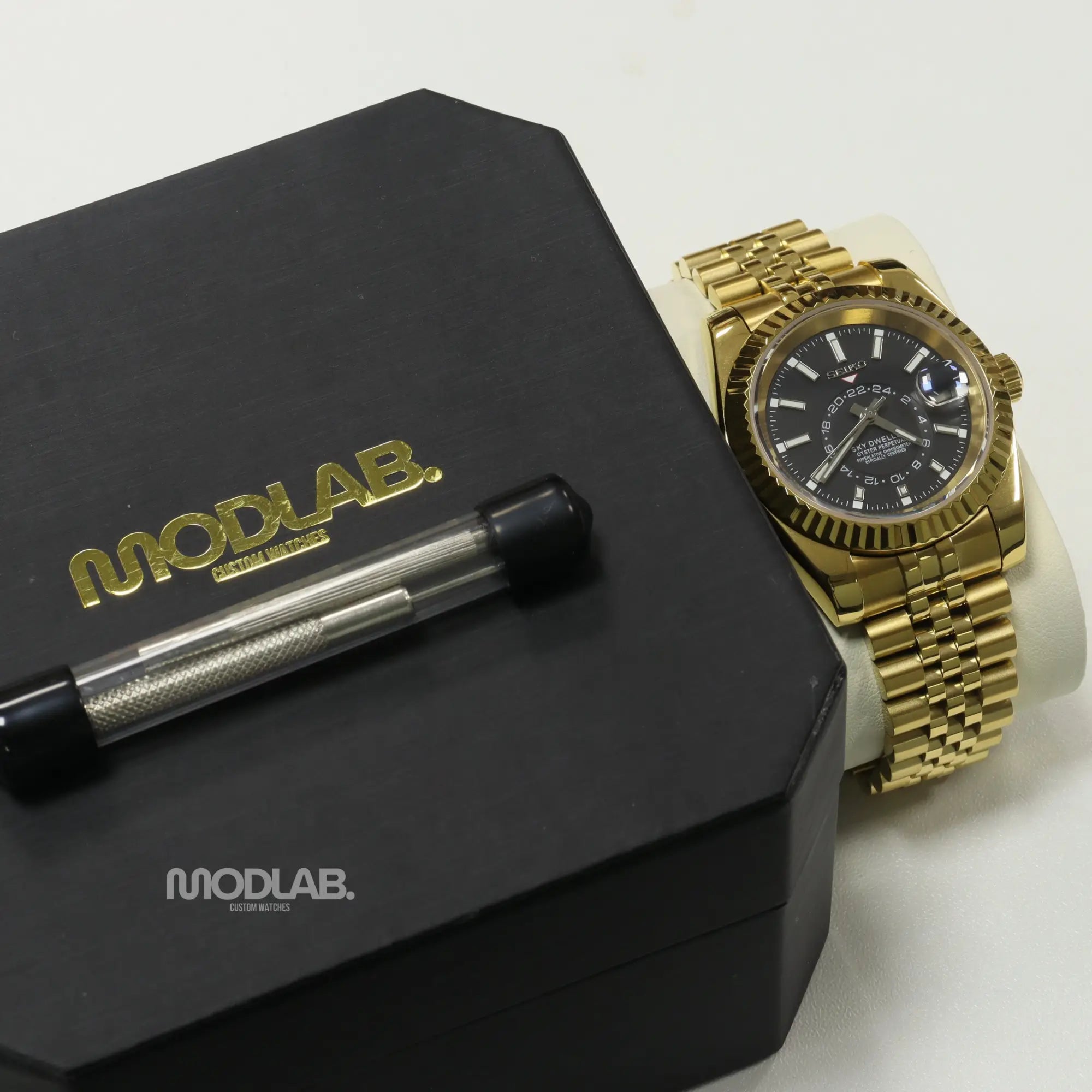 Seikojust | Sky Dweller Gold Black - Datejust