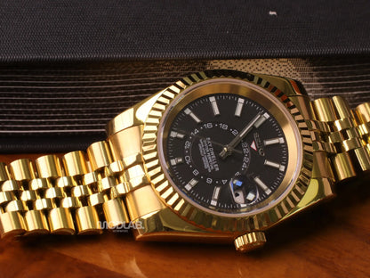 Seikojust | Sky Dweller Gold Black - Datejust