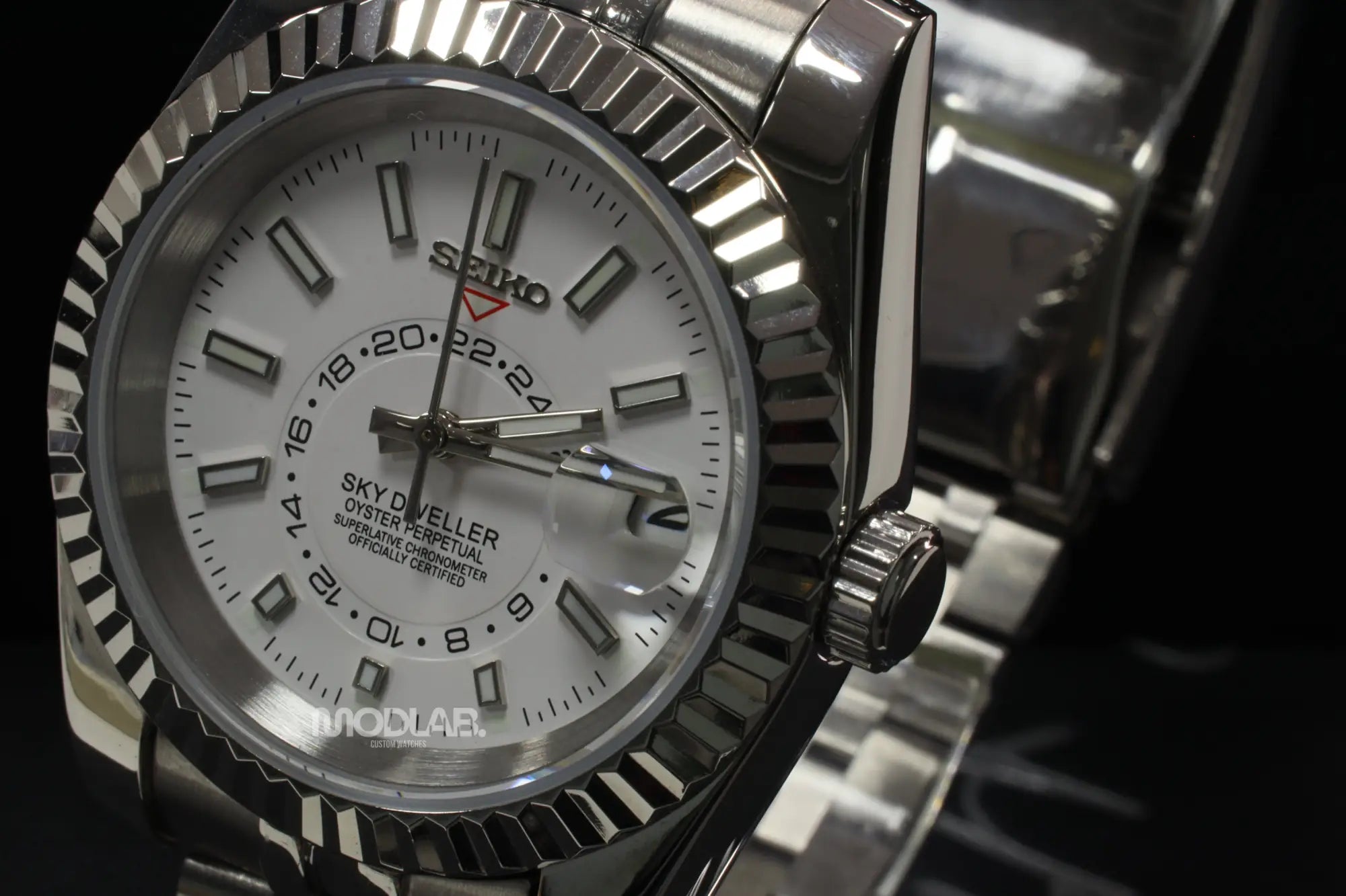 Seikojust | Sky Dweller Mint White - Datejust