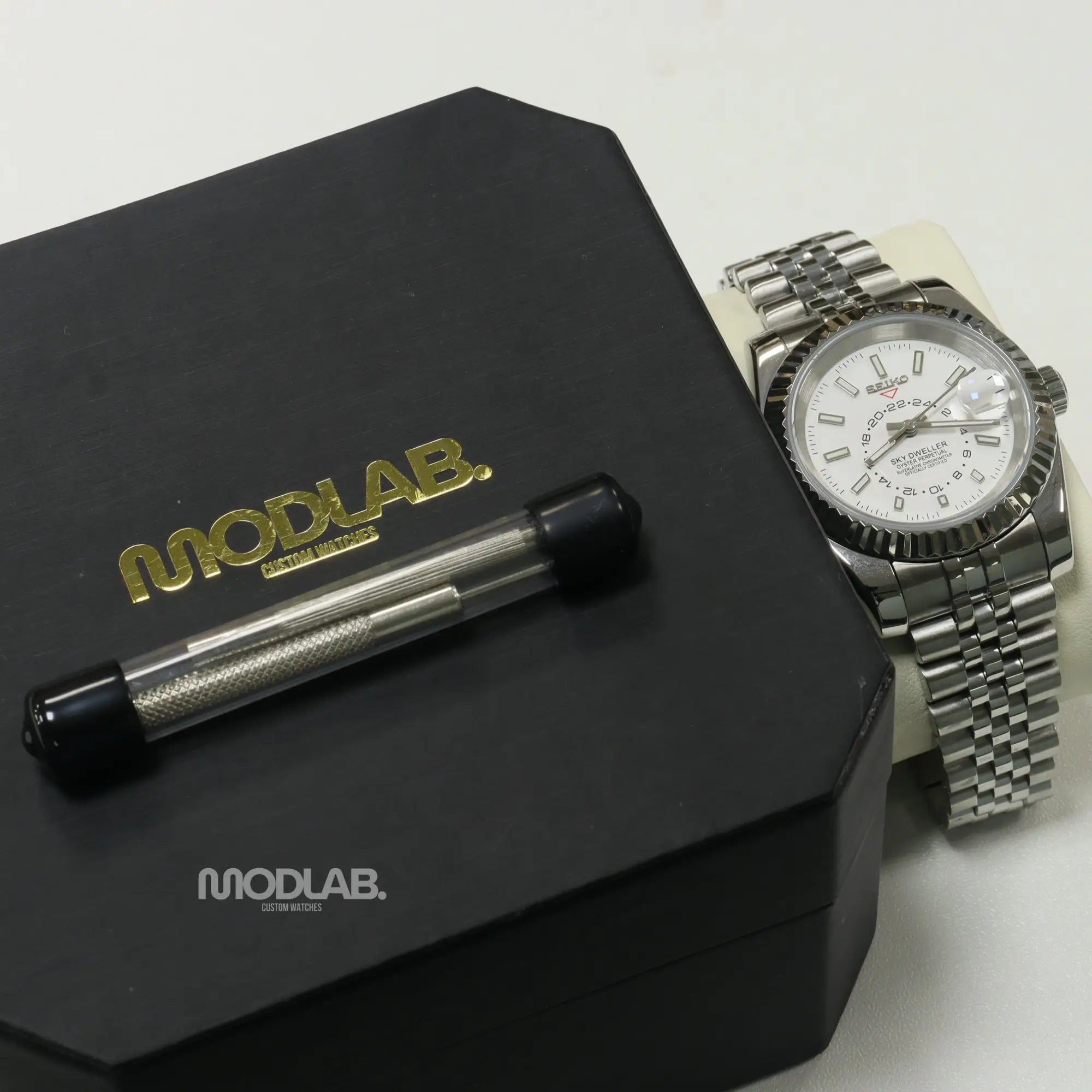 Seikojust | Sky Dweller Mint White - Datejust