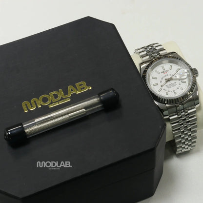 Seikojust | Sky Dweller Mint White - Datejust