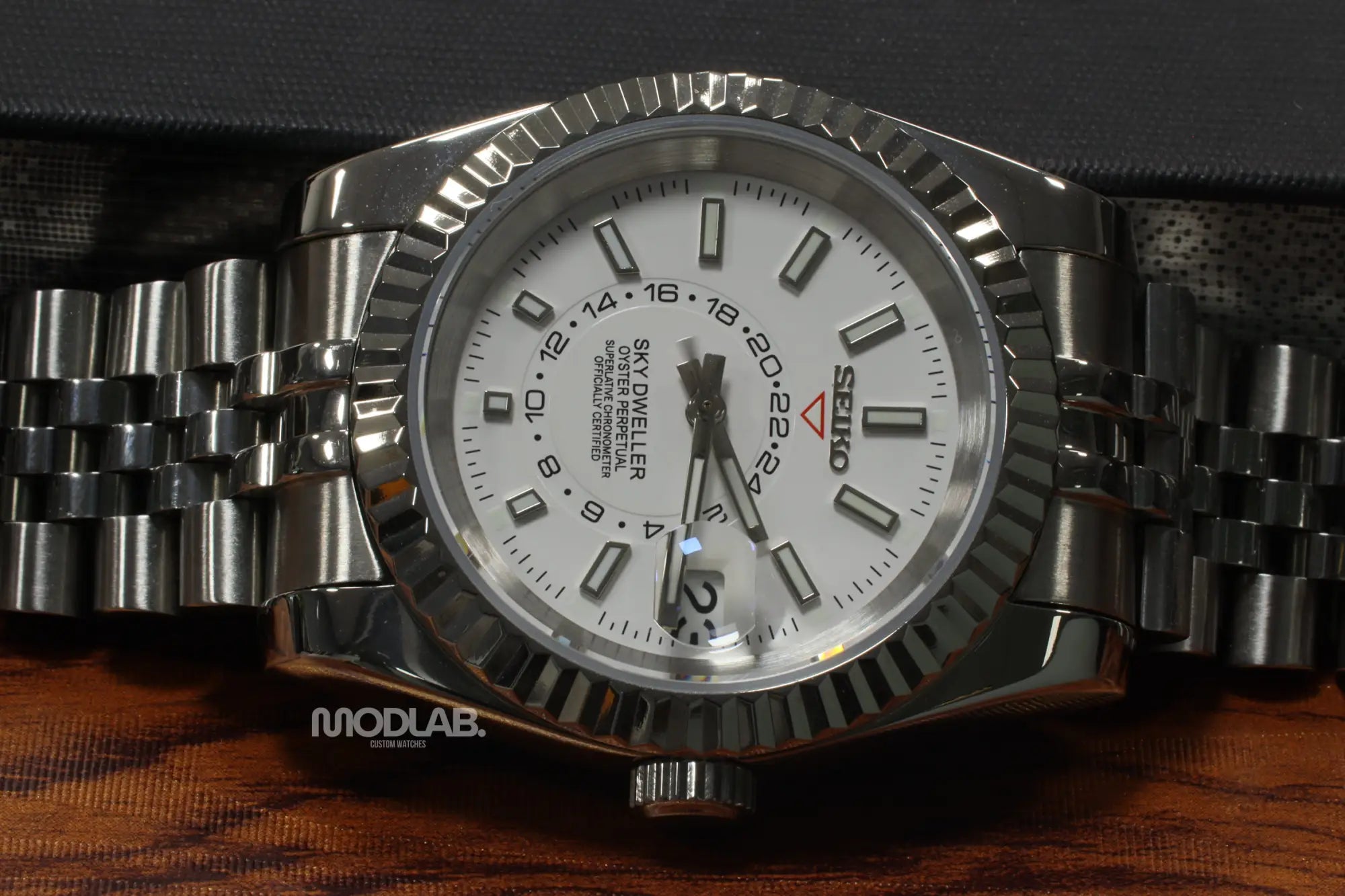 Seikojust | Sky Dweller Mint White - Datejust