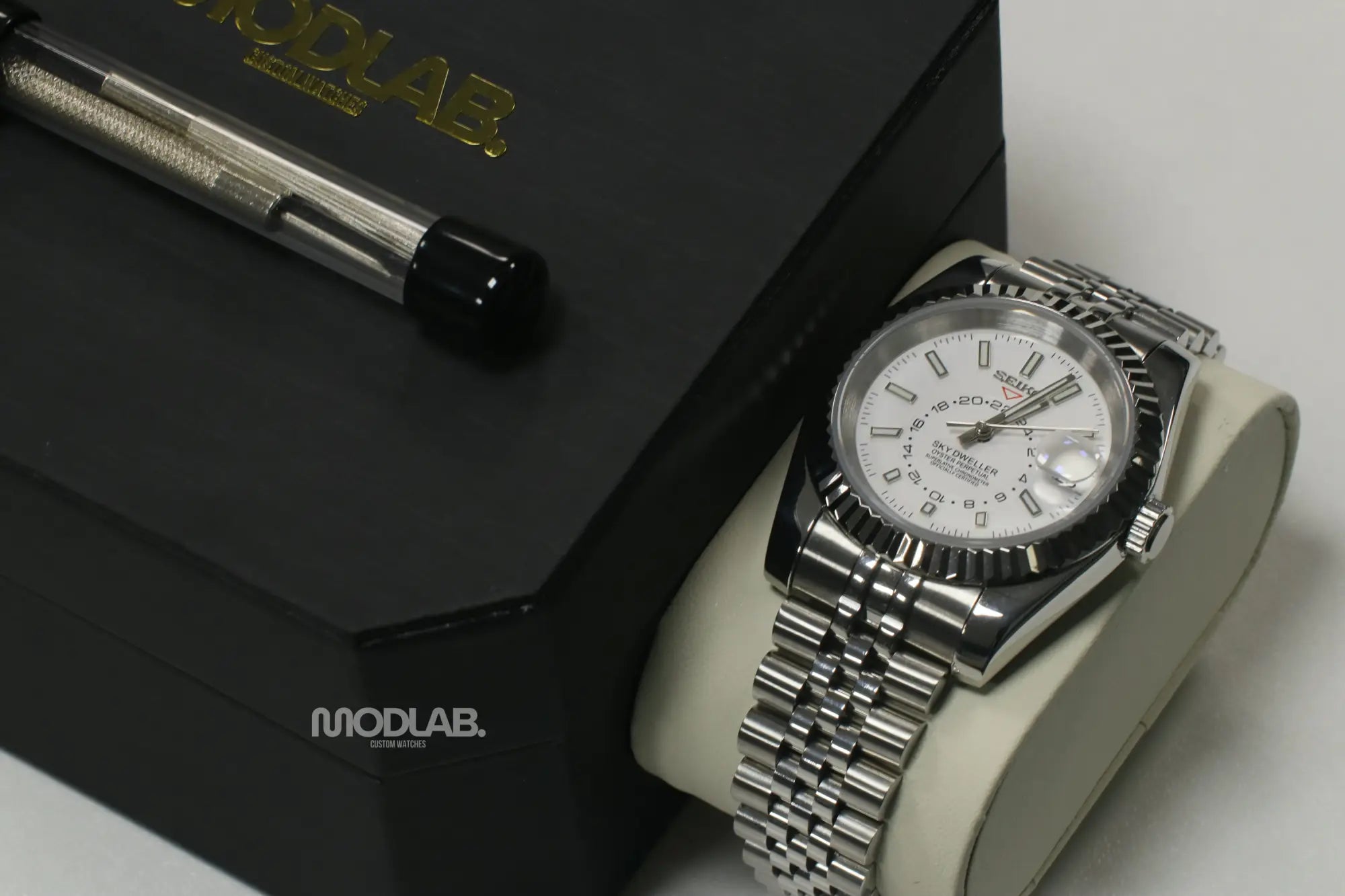 Seikojust | Sky Dweller Mint White - Datejust