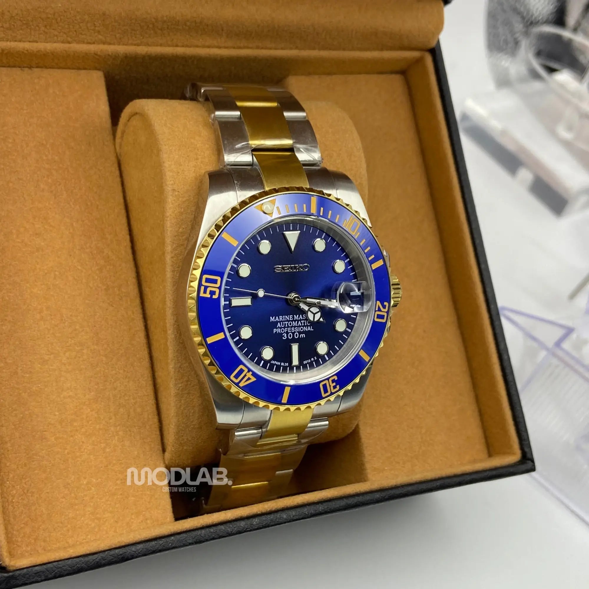 Seikomariner | Blue (Two Tones) - Submariner / GMT