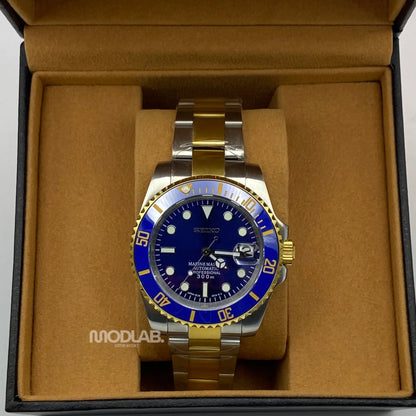 Seikomariner | Blue (Two Tones) - Submariner / GMT