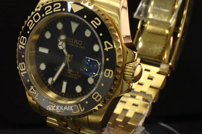 Seikomariner | Gold - Black - Submariner / GMT