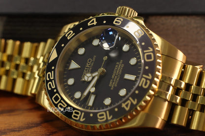 Seikomariner | Gold - Black - Submariner / GMT