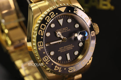 Seikomariner | Gold - Black - Submariner / GMT