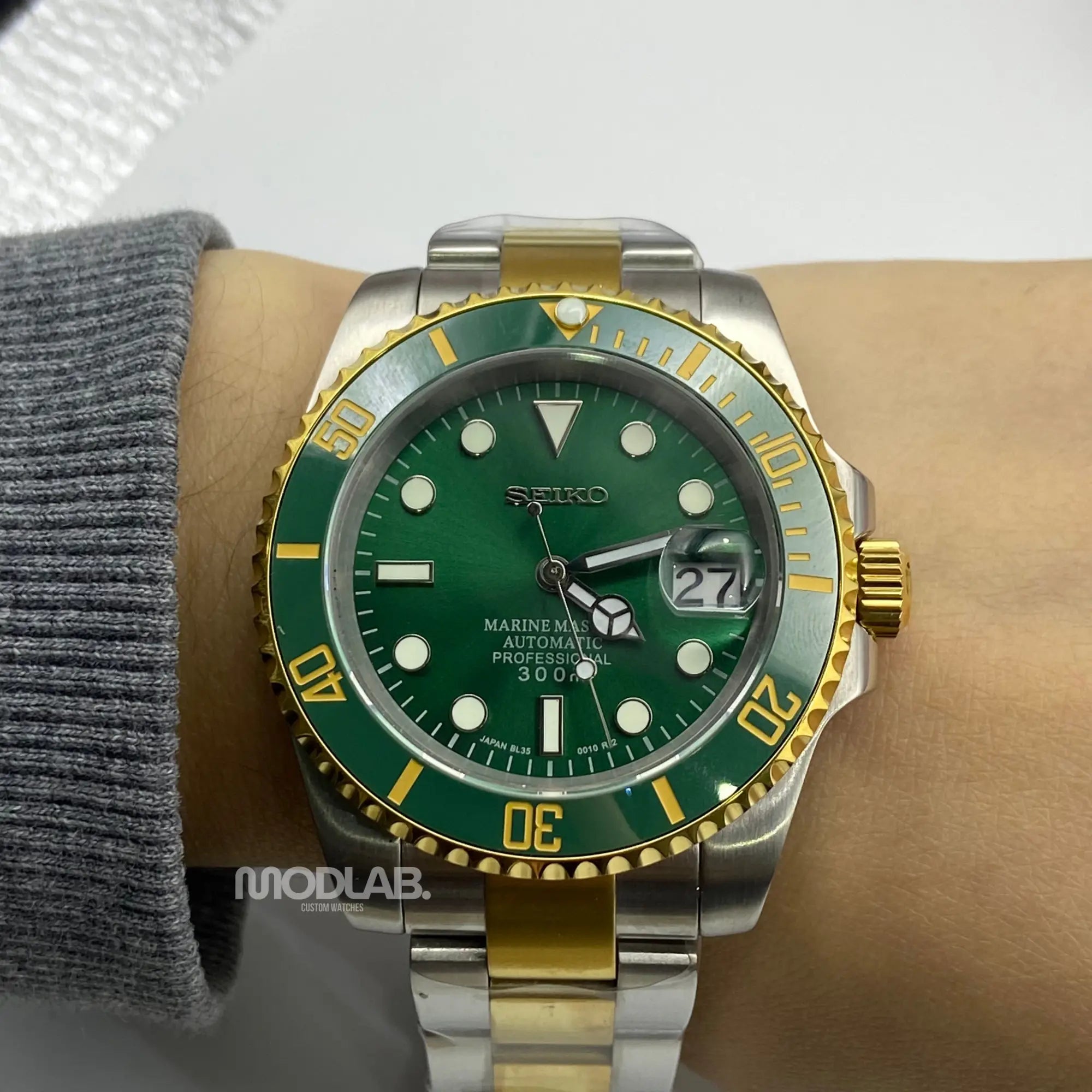 Seikomariner | Green (Two Tones) - Submariner / GMT