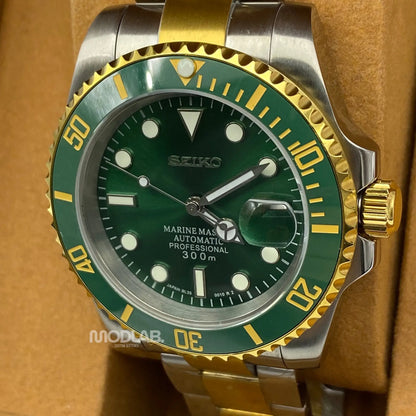 Seikomariner | Green (Two Tones) - Submariner / GMT