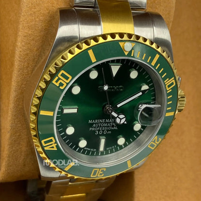 Seikomariner | Green (Two Tones) - Submariner / GMT