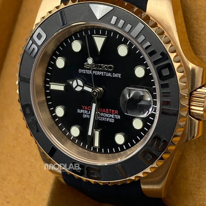 Seikomariner | Rose Gold - Black - Submariner / GMT
