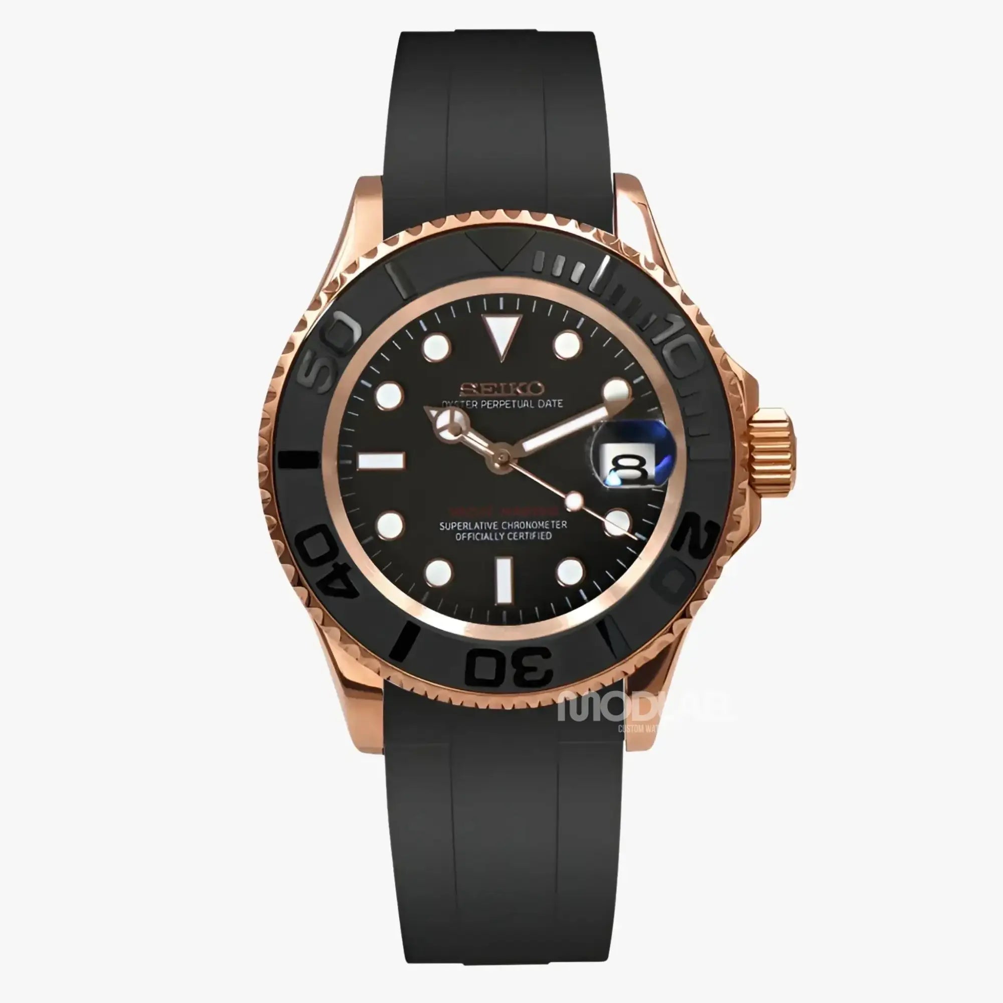 Seikomariner | Rose Gold - Black - Submariner / GMT