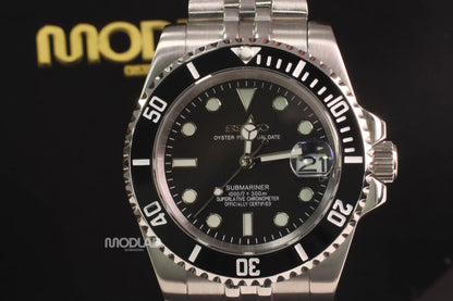 Seikomariner | Silver - Black - Submariner / GMT