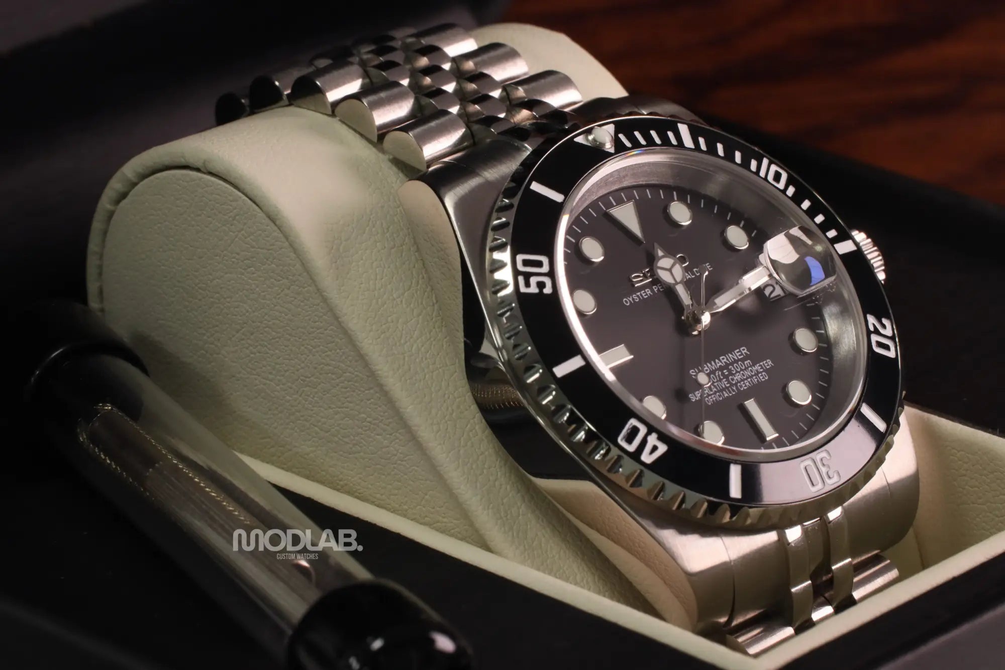 Seikomariner | Silver - Black - Submariner / GMT