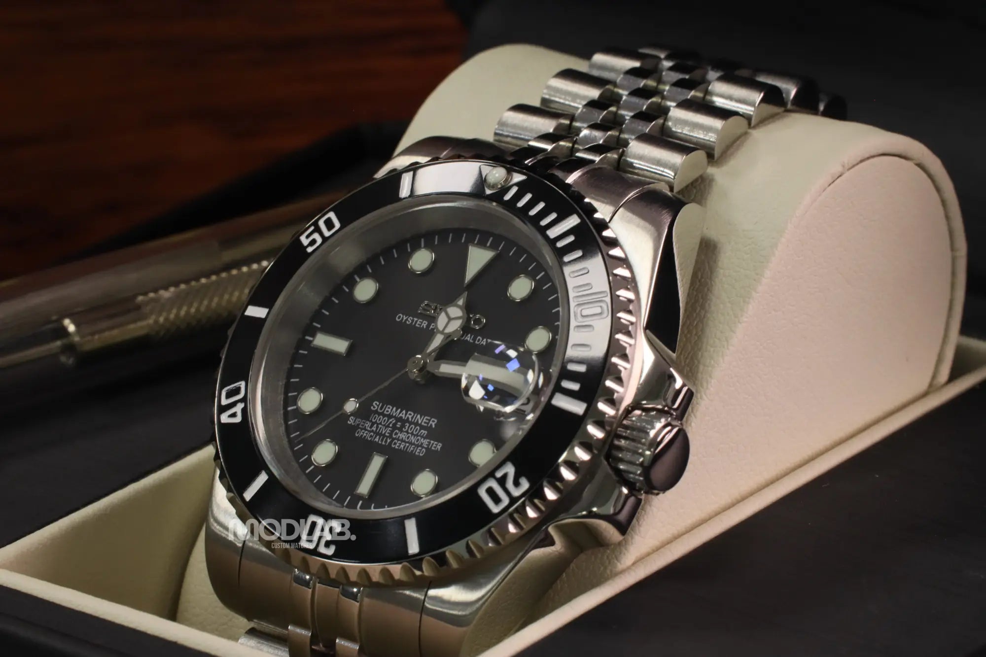 Seikomariner | Silver - Black - Submariner / GMT