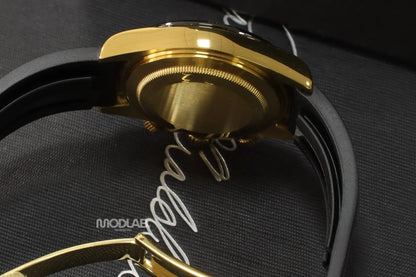 Seitona | Gold Black Rubber - Daytona