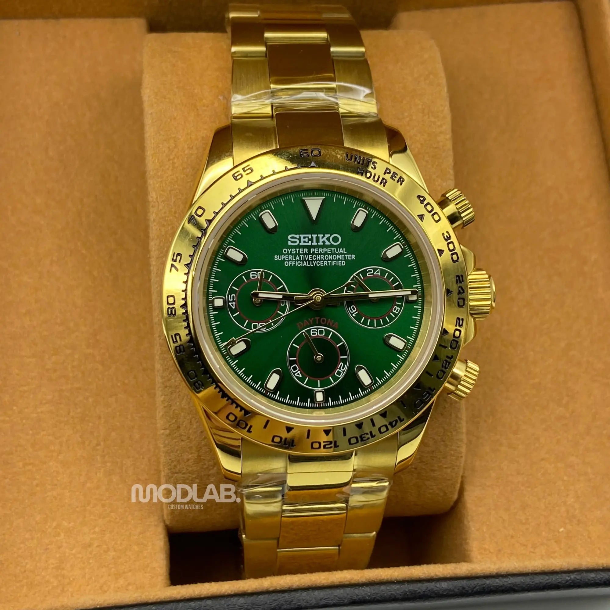 Seitona | Gold - Green - Daytona