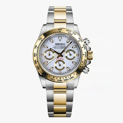 Seitona | Silver - Gold (White) - Daytona