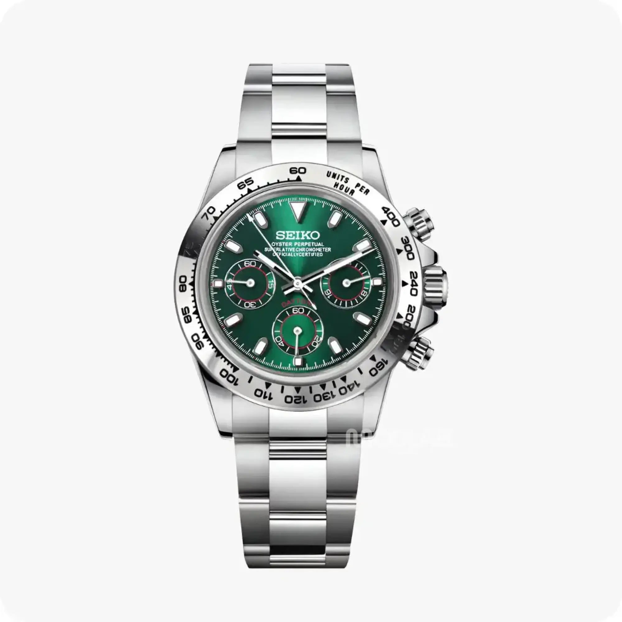 Seitona | Silver - Green - Daytona